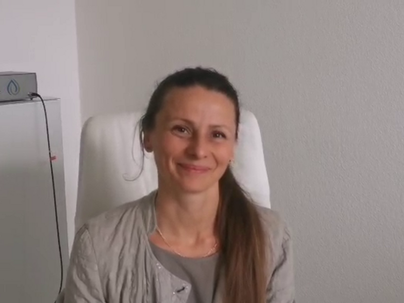 Patientin berichtet über ihre Erfahrung